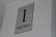 tabliczka z oznaczeniem piętra