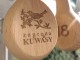 engraving wooden pears