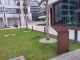 Typhlographic Plan made of Corten steel