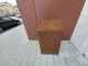 Typhlographic Plan made of Corten steel