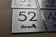 Tabliczka z numerem drzwi aluminiowa
