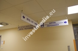 Directional Ceiling Signs