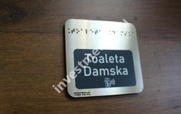 Stainless braille plate