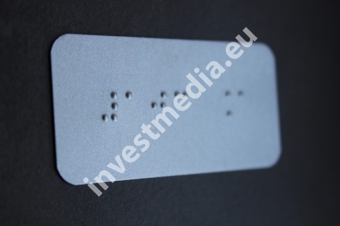 tabliczki braillea podklamkowe