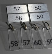 numbering for cloakroom