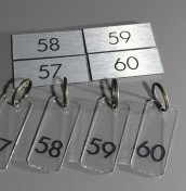 hanger cloakroom numbering