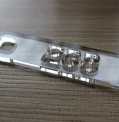 key pendant made out of plexi