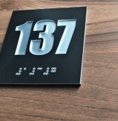 room numbers in braille