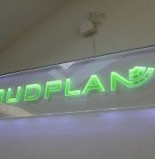 logo led presenter for office