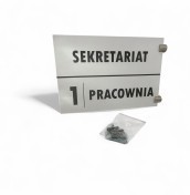 tabliczki semaforowe dwustronne , tabliczki boczne  z informacją dwustronną