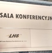 tabliczki sala konferencyjna z przesuwną płytką wolna zajęta