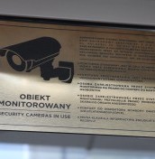 tabliczka obiekt monitorowany