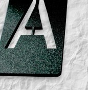 matte black door plate numbers