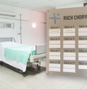 Information boards about patient traffic in the hospital